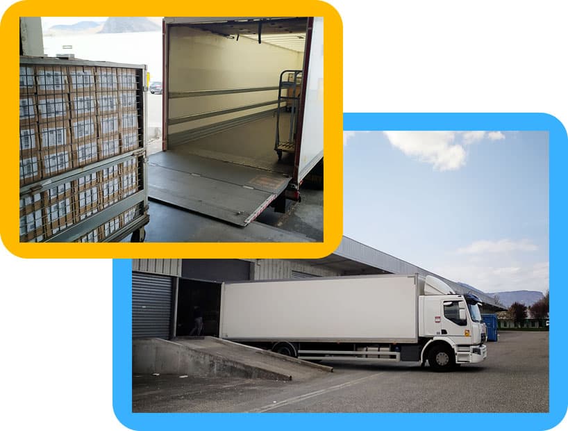 JCD Logistique : camion de transport