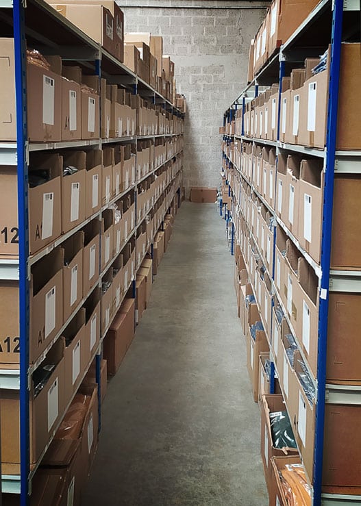 JCD Logistique : stockage lineaire